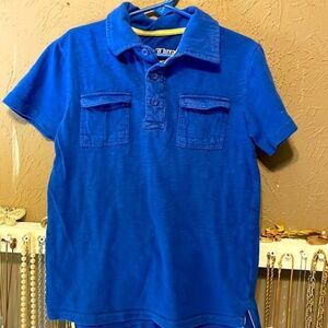 BOYS Size 6 Epic Threads, Blue Polo Shirt